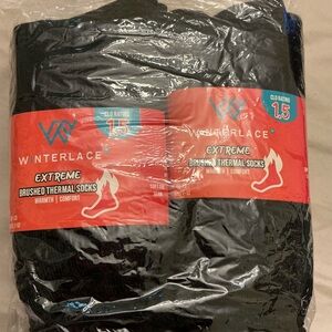 Extreme Brushed Thermal Socks - Black 6 Pack